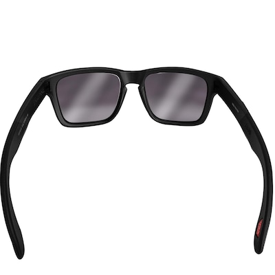 Óculos de Sol Unissex Oakley Holbrook Matte Black/Lente Prizm Gradient Grey - Foto 4
