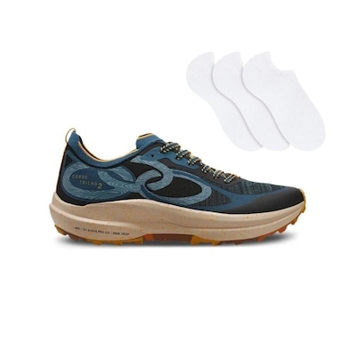 Tênis Olympikus Corre Trilha 2 + 3 Pares de Meias - Masculino - Foto 1
