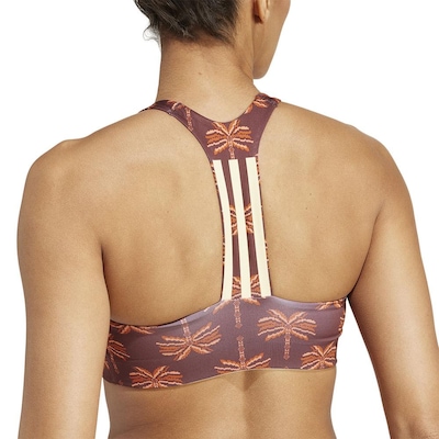 Top Adidas X Farm Suporte Médio - Feminino - Foto 4