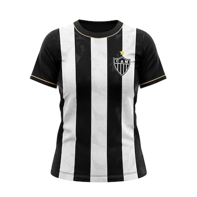 Camisa do Atlético Mineiro Braziline Trevo - Feminina - Foto 1