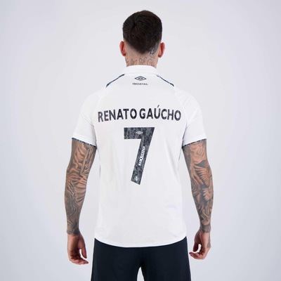 Camisa do Grêmio Ii 2024 Umbro 7 Renato Gaúcho - Masculina - Foto 1