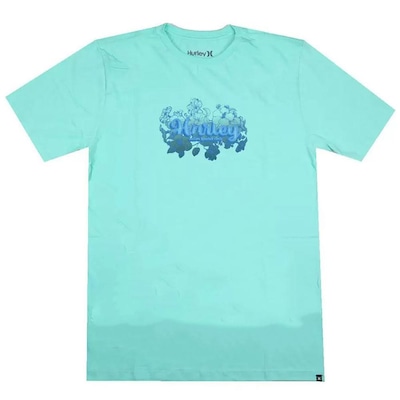 Camiseta Hurley Flower - Masculina - Foto 1