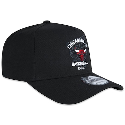 Boné Aba Curva New Era 940 A-Frame Chicago Bulls Core - Snapback - Adulto - Foto 4