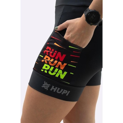 Bermuda de Compressão Hupi Curta Run Run Run - Feminina - Foto 4