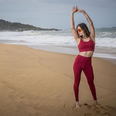 Calça Legging Hupi Eclipse - Feminina - Foto 4