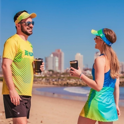 Vestido Beach Tennis com Shorts Hupi Aria - Adulto - Foto 6
