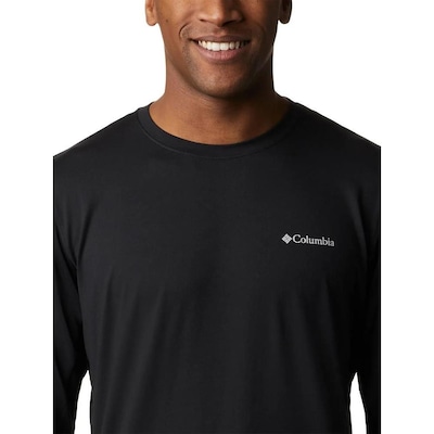 Camiseta Manga Longa Columbia Tech Trail Crew Ii - Masculina - Foto 5