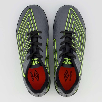 Chuteira Society Umbro Chrome - Infantil - Foto 4