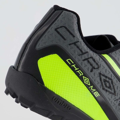 Chuteira Society Umbro Chrome - Infantil - Foto 6