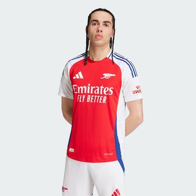 Camisa 1 Arsenal 24/25 Authentic adidas - Masculina - Foto 3