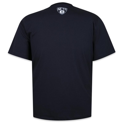 Camiseta New Era Plus Size Regular Nba Brooklyn Nets Core - Masculina - Foto 2