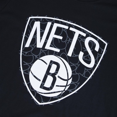 Camiseta New Era Plus Size Regular Nba Brooklyn Nets Core - Masculina - Foto 3