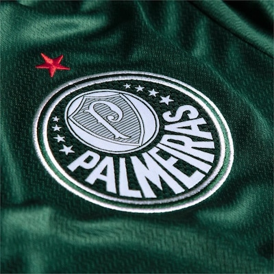 Camisa Palmeiras 1 Oficial Puma 2022 - Feminina - Foto 3