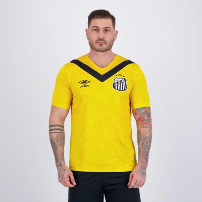 Camisa do Santos Iii 2024 com Número Umbro - Masculina - Foto 1