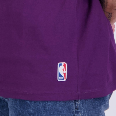 Camiseta NBA Nicktown Lakers - Masculina - Foto 6