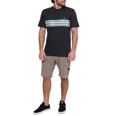 Camiseta Quiksilver Everyday Stripe - Masculina - Foto 4
