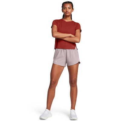 Shorts Under Armour Fly By 3 - Feminino - Foto 2