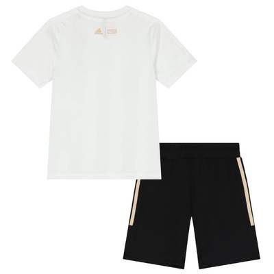 Conjunto com Camiseta adidas Marvel + Shorts - Infantil - Foto 4