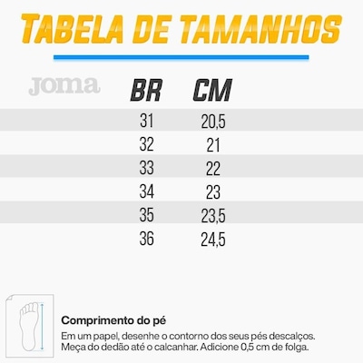 Chuteira Futsal Joma Evolution Júnior - Foto 6