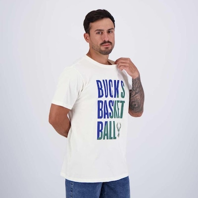 Camiseta NBA Milwaukee Bucks Colorful - Masculina - Foto 2