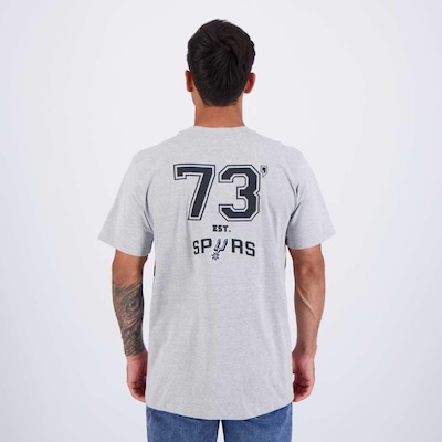 Camiseta NBA San Antonio Spurs City Number Masculina - Foto 4