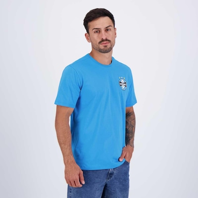 Camisa Grêmio Básica Azul - Foto 2