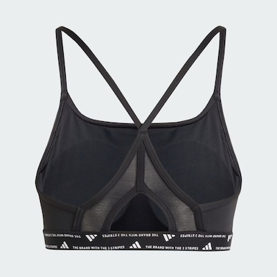 Top adidas Treino Aeroreact Suporte Leve - Feminino - Foto 2