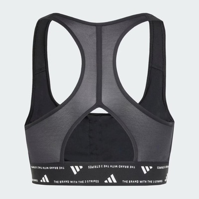Top adidas Treino Powereact Suporte Médio - Feminino - Foto 2
