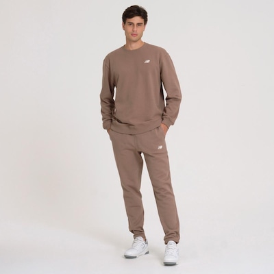 Blusão com Capuz New Balance Small Logo - Masculino - Foto 4