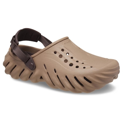 Sandália Crocs Echo Clog Latte - Unissex - Foto 2