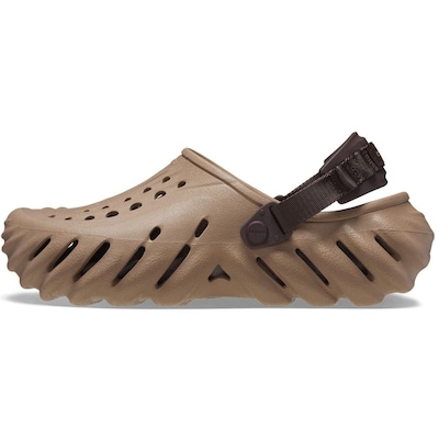 Sandália Crocs Echo Clog Latte - Unissex - Foto 3
