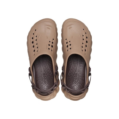 Sandália Crocs Echo Clog Latte - Unissex - Foto 5