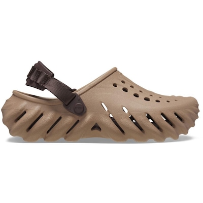 Sandália Crocs Echo Clog Latte - Unissex - Foto 1