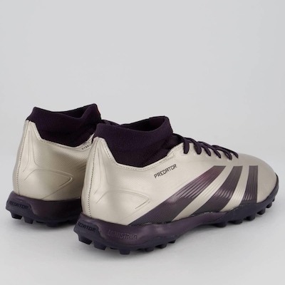 Chuteira adidas Predator League Mid Tf Society Bronze - Foto 3