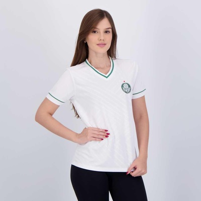 Camisa Palmeiras Home Ii Lake Feminina Branca - Foto 2
