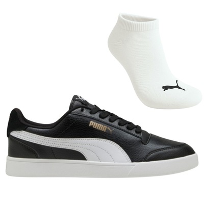 Kit Tênis Puma Shuffle + Meia - Masculino - Foto 1