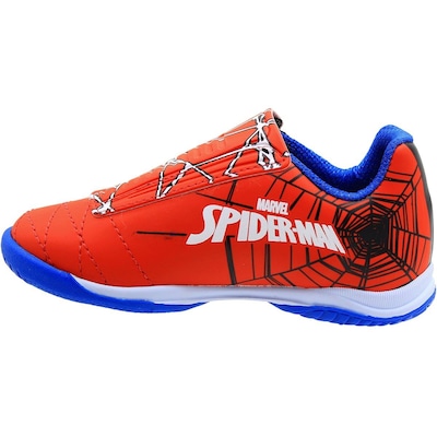 Chuteira Futsal Dray Indoor Marvel Homem Aranha -  Infantil - Foto 3