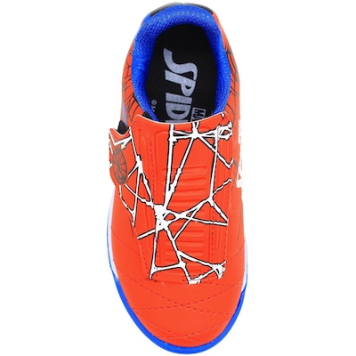 Chuteira Futsal Dray Indoor Marvel Homem Aranha -  Infantil - Foto 4