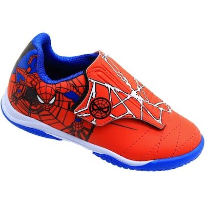 Chuteira Futsal Dray Indoor Marvel Homem Aranha -  Infantil - Foto 1