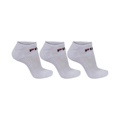 Meia Cano Curto Fila Lisa Br 34-38 - 3 Pares - Unissex - Foto 1