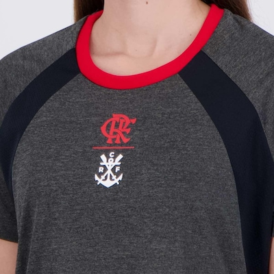 Camisa Flamengo Var Feminina Cinza - Foto 5