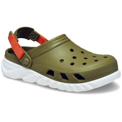 Sandália Crocs Duet Max Ii Clog Aloe - Unissex - Foto 2