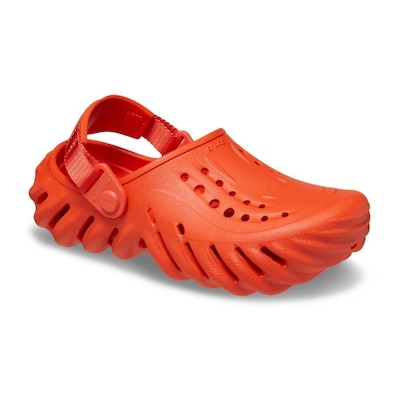 Sandália Crocs Echo Clog K Lava - Infantil - Foto 2
