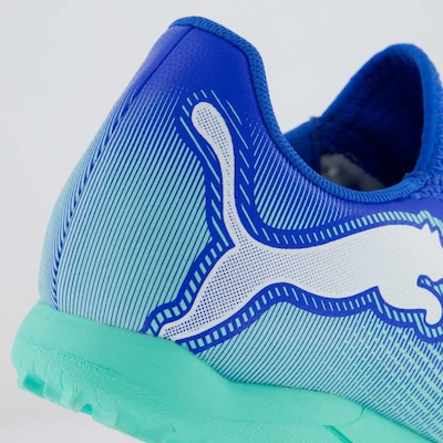 Chuteira Society Puma Future 7 Play Tt - Infantil - Foto 6