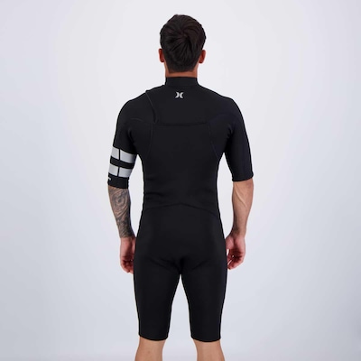 Short John Hurley M Advant 2/2 Ss Springsuit - Masculino - Foto 4