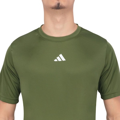 Camiseta adidas Treino Basic Tee - Masculina - Foto 2