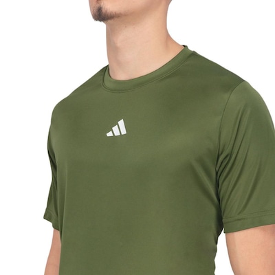 Camiseta adidas Treino Basic Tee - Masculina - Foto 3