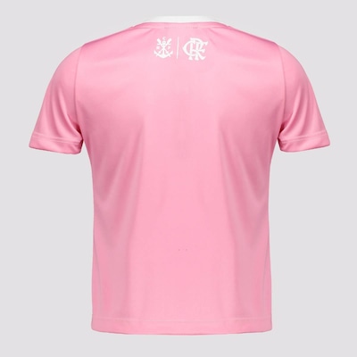 Camisa Flamengo Afeto Infantil Rosa - Foto 2