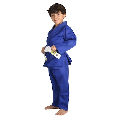 Kimono de Judo Mks Cbj Oficial Seitô + Faixa Branca - Infantil - Foto 3
