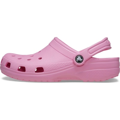 Sandália Crocs Classic Pink Tweed - Unissex - Foto 3